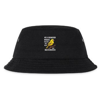 MON CANARI FAIT LA HOUSE MUSIC - Bob Enfant - noir - Devant