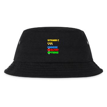 Vitamin C Choose Healthy Options - Kids’ Bucket Hat - black - Front