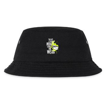 7 Days Without Hockey Makes One Weak - Kids’ Bucket Hat - black - Front