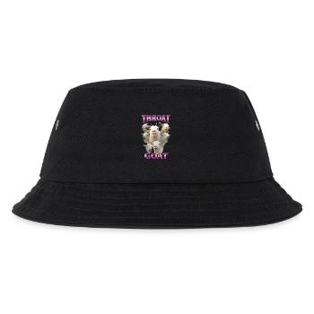 Ziege - Kinder Bucket Hat - Schwarz - Vorne
