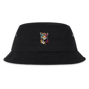 Jaguar Big Cat Panther Wild Cat Cute Jaguar - Kids’ Bucket Hat - black - Front