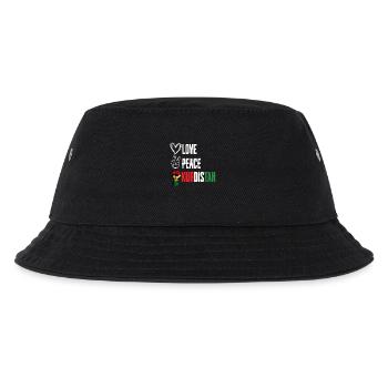 Kurds Kurds Love Peace Kurdistan - Kids’ Bucket Hat - black - Front
