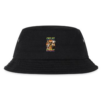 Deutsche Dogge - Kinder Bucket Hat - Schwarz - Vorne