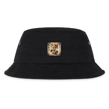 Fox Ramen - Kids’ Bucket Hat - black - Front