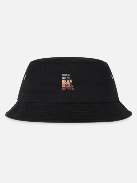 Zwilling Papa Zwillinge Vater - Kinder Bucket Hat - Schwarz