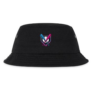 Baseball Leidenschaft Neon Stil - Kinder Bucket Hat - Schwarz - Vorne