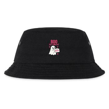 Anti -halloween Sarkastische Gruselige - Kinder Bucket Hat - Schwarz - Vorne