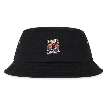 Just a girl who loves Bachata - Kinder Bucket Hat - Schwarz - Vorne