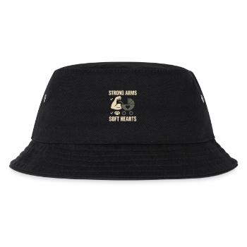 Nursery Dad Fatherhood Pride - Kids’ Bucket Hat - black - Front
