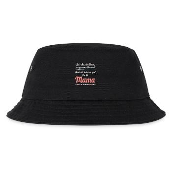 There's Mom – Heroine in the Rhyme Chaos - Kids’ Bucket Hat - black - Front