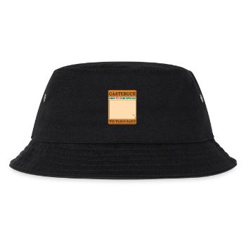 Guestbook My 50th Birthday - We were there! - Kids’ Bucket Hat - black - Front