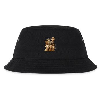 Ziege - Kinder Bucket Hat - Schwarz - Vorne