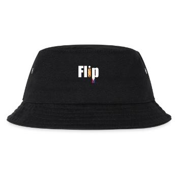 Frühlingsrollen Lumpia Flip Philippinisches Essen - Kinder Bucket Hat - Schwarz - Vorne