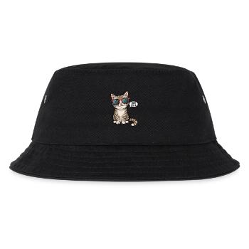 Ciao Bella - Kinder Bucket Hat - Schwarz - Vorne