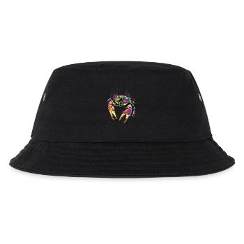 Crab Crab Crustaceans Crab Shore Crab Crayfish - Kids’ Bucket Hat - black - Front