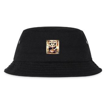 Ramen Opossum Grunge Poster Style - Kinder Bucket Hat - Schwarz - Vorne
