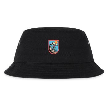Mountainbike Fahrrad Radsport - Kinder Bucket Hat - Schwarz - Vorne