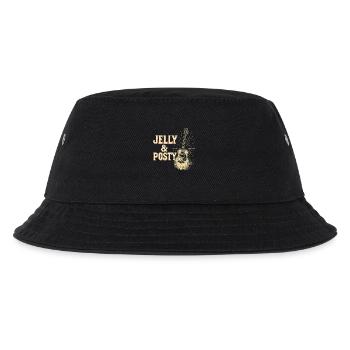 Jelly & Posty Acoustic Guitar Art - Kids’ Bucket Hat - black - Front