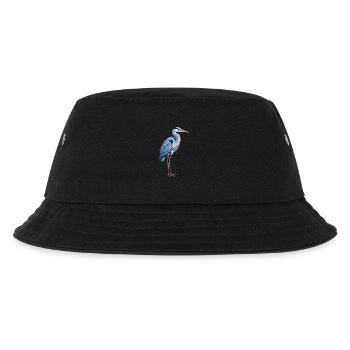 Elegant Blue Heron - Kids’ Bucket Hat - black - Front
