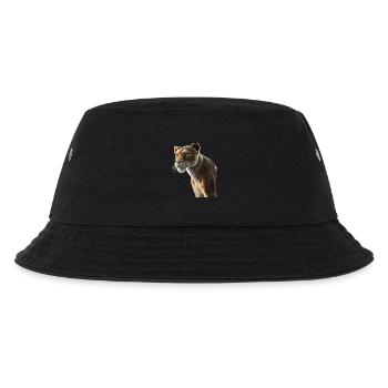 Lioness Lioness Mom Lioness Lionesses Mom Wild Lions - Kids’ Bucket Hat - black - Front