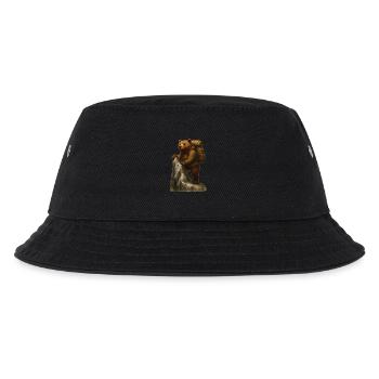 Grizzly Bear Hiking - Kids’ Bucket Hat - black - Front