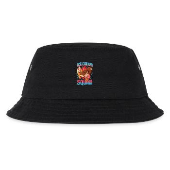 Eiscreme Eis - Kinder Bucket Hat - Schwarz - Vorne