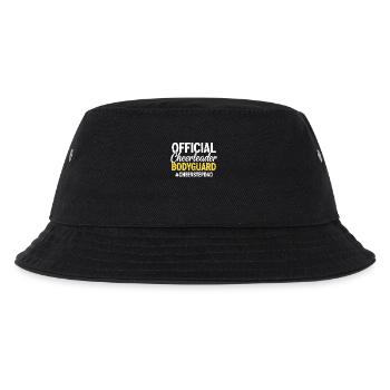 Official Cheerleader Bodyguard Cheer Stepdad - Kids’ Bucket Hat - black - Front