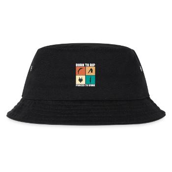 Kunstspringen Turmspringer Sprungbrett - Kinder Bucket Hat - Schwarz - Vorne