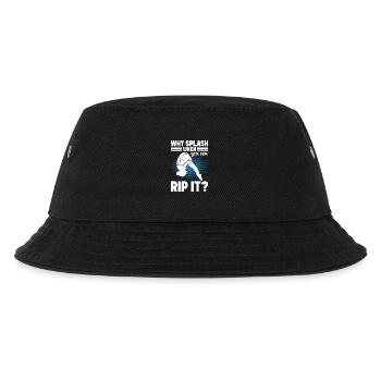 Kunstspringen Turmspringer Sprungbrett - Kinder Bucket Hat - Schwarz - Vorne