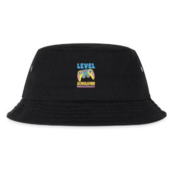 Kita Abgänger Einschulung Schulkind - Kinder Bucket Hat - Schwarz - Vorne