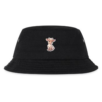 Ziege - Kinder Bucket Hat - Schwarz - Vorne