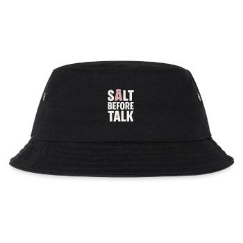 Salt Lover Sodium Dependent Nacl Meme - Kids’ Bucket Hat - black - Front