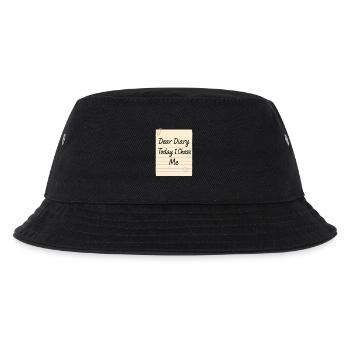 Gratitude Practice Journal Lover Emotional - Kids’ Bucket Hat - black - Front