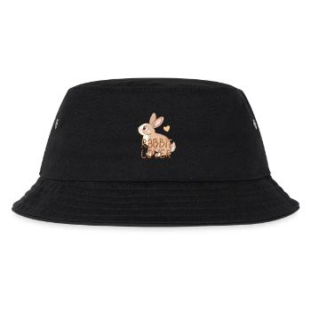 Rabbit lovers - Kids’ Bucket Hat - black - Front