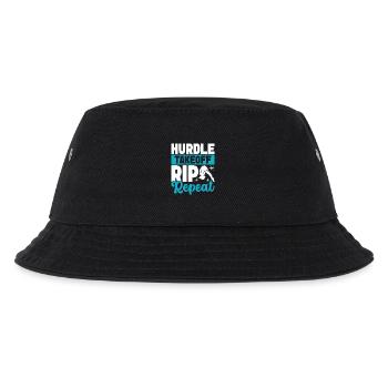 Kunstspringen Turmspringer Sprungbrett - Kinder Bucket Hat - Schwarz - Vorne