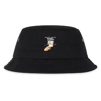 Toilettenpapier-Notfall, Ihr Job könnte schlimmer sein - Kinder Bucket Hat - Schwarz - Vorne
