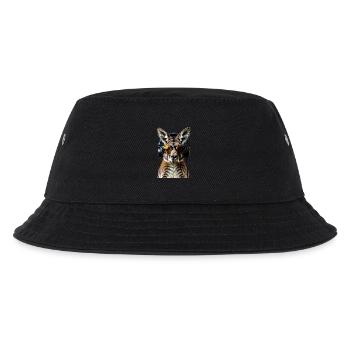 Wallaby Australia Outback Wild Sweet Kangaroo - Kids’ Bucket Hat - black - Front