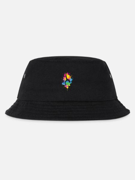 Turnerin Akrobat Gymnastik Damen Mädchen Kinder - Kinder Bucket Hat - Schwarz