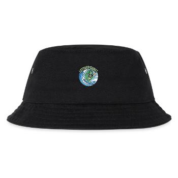 Salat am Surfen - Kinder Bucket Hat - Schwarz - Vorne