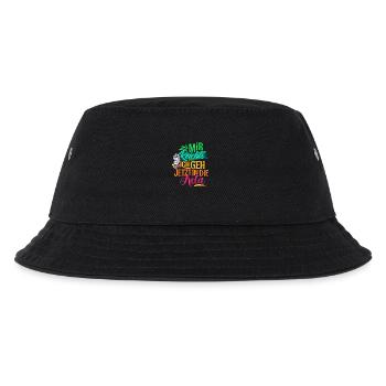 Kita Kindergarten - Kinder Bucket Hat - Schwarz - Vorne