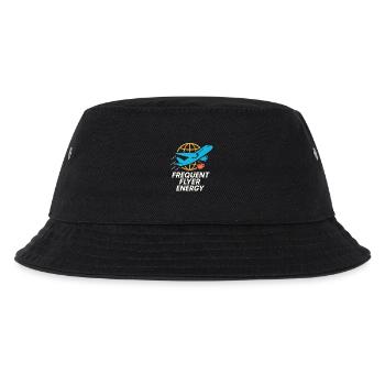 Flugbegleiter Kabinencrew Leben Luftfahrt - Kinder Bucket Hat - Schwarz - Vorne
