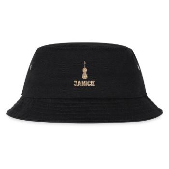 Bratsche Janick - Kinder Bucket Hat - Schwarz - Vorne