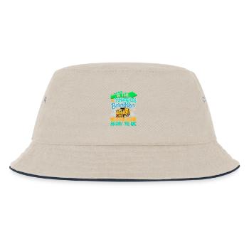 Frère cadet - Bob Enfant - blanc cassé/bleu marine - Devant