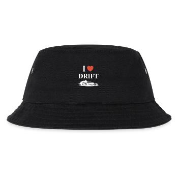Leidenschaftliches Drift-Car-Design - Kinder Bucket Hat - Schwarz - Vorne