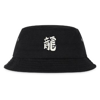Dragon (Chinese character) Zodiac - Kids’ Bucket Hat - black - Front