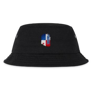 Drapeau panaméen, j’adore le Panama - Bob Enfant - noir - Devant