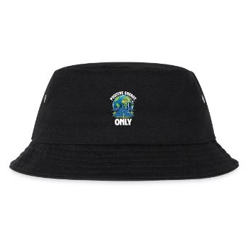 Erneuerbare Energie Positive Energy Only - Kinder Bucket Hat - Schwarz - Vorne