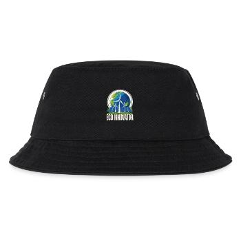Umweltschützer Erneuerbare Energie Eco Innovator - Kinder Bucket Hat - Schwarz - Vorne