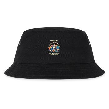 Hygge: The ultimate power-up - Kids’ Bucket Hat - black - Front