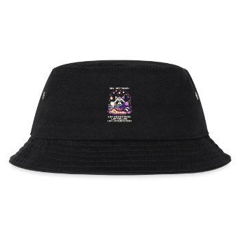 IRL: dark, quiet, little contact | Introversion - Kids’ Bucket Hat - black - Front